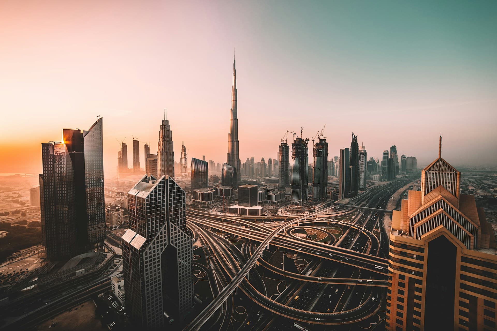 Dubai business district